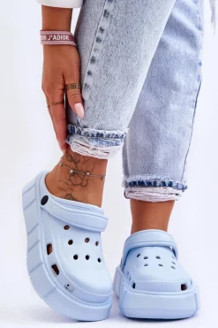 Damskie Boto Damskie Piankowe Klapki Na Platformie Jasnoe Beckett