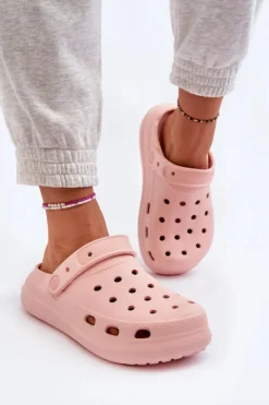 Damskie Boto Damskie Piankowe Klapki Różowe Ilariana