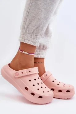 Damskie Boto Damskie Piankowe Klapki Różowe Ilariana