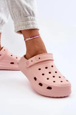 Damskie Boto Damskie Piankowe Klapki Różowe Ilariana