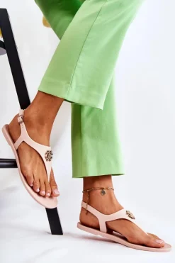 Damskie Boto Damskie Sandałki Nude Sonner