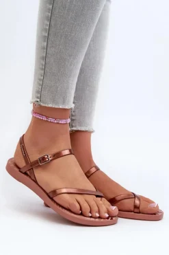Ipanema Damskie Sandały 82842 Fashion Sandal VIII Fem Różowo-Brązowe