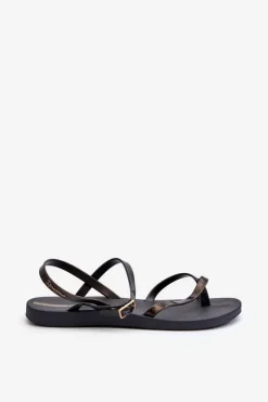Ipanema Sandały Gumowe|Sandały Płaskie*Damskie Sandały 82842 Fashion Sandal VIII Fem Czarne
