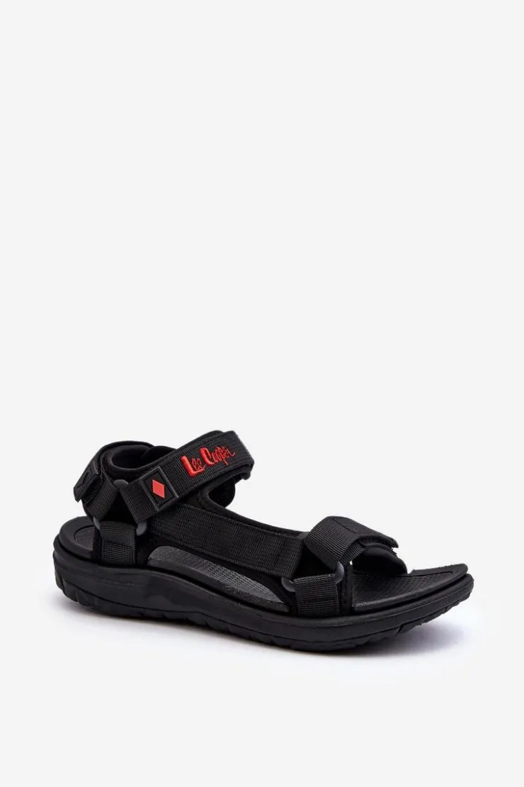 Damskie Lee Cooper Damskie Sandały LCW-24-34-2615 Czarne