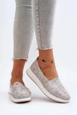 Best Buty damskie Vinceza Damskie Skórzane Espadryle Na Platformie Multikolor Chorisa