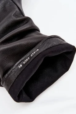 New Maciejka Damskie Skórzane Kozaki 05057-20 Czarne Czarny