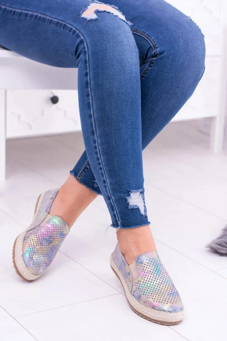 Boto Trampki Damskie Slip-On*Damskie Skórzane Tenisówki Wsuwane Ingrid