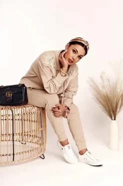 Damskie Big Star Shoes Damskie Skórzane Trampki Big Star Białe V274869