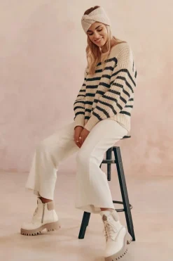 Zazoo Damskie Skórzane Trapery Botki Jasnobeżowe Lemar Vergo