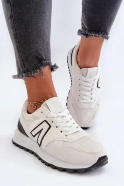 Damskie Boto Damskie Sneakersy Buty Sportowe Białe Daisee