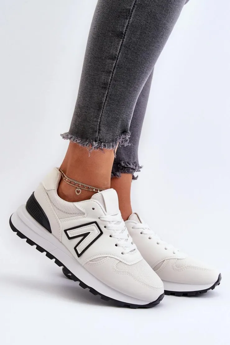 Damskie Boto Damskie Sneakersy Buty Sportowe Białe Daisee