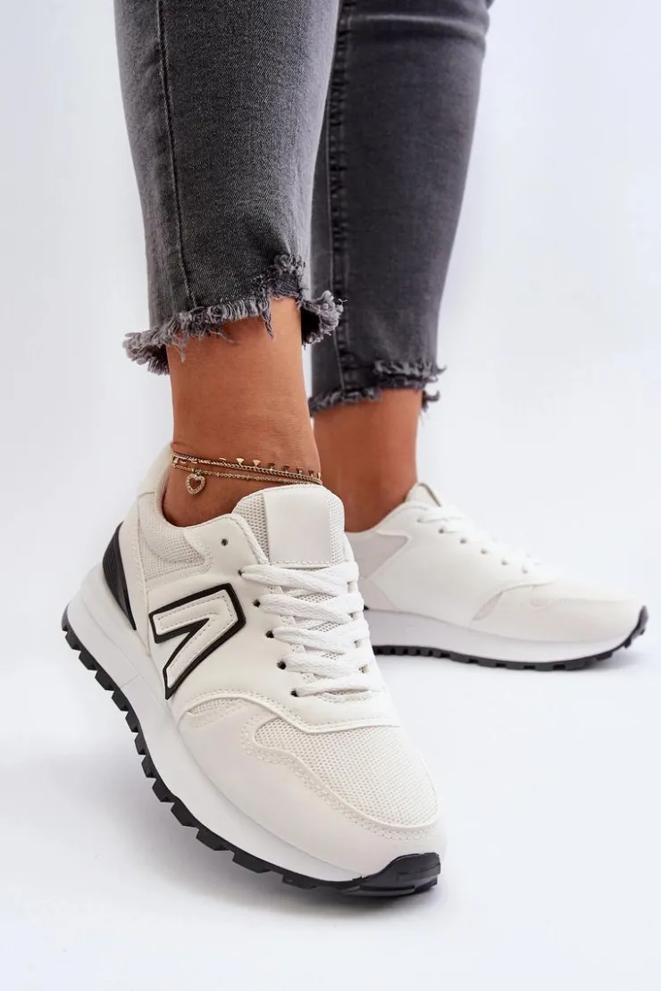 Damskie Boto Damskie Sneakersy Buty Sportowe Białe Daisee