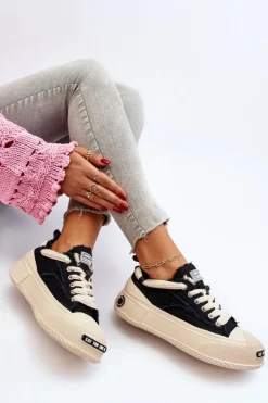 GOE Sneakersy Damskie*Damskie Sneakersy NN2N4061 Czarne