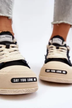 GOE Sneakersy Damskie*Damskie Sneakersy NN2N4061 Czarne