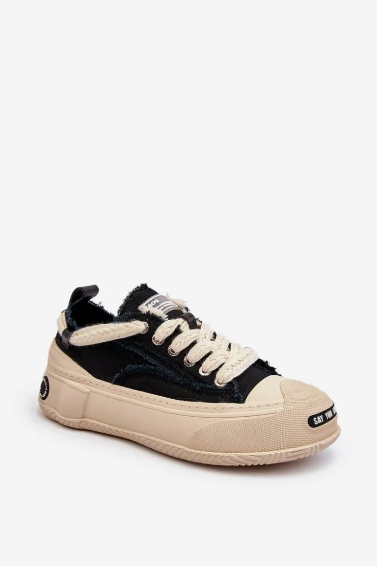 GOE Sneakersy Damskie*Damskie Sneakersy NN2N4061 Czarne