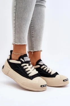 GOE Sneakersy Damskie*Damskie Sneakersy NN2N4061 Czarne