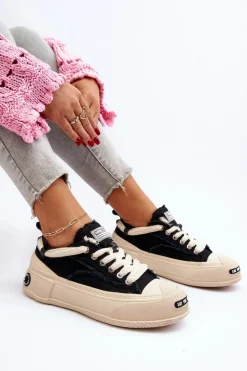 GOE Sneakersy Damskie*Damskie Sneakersy NN2N4061 Czarne