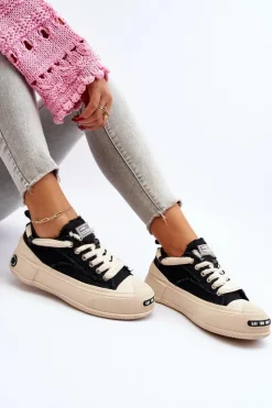 GOE Sneakersy Damskie*Damskie Sneakersy NN2N4061 Czarne