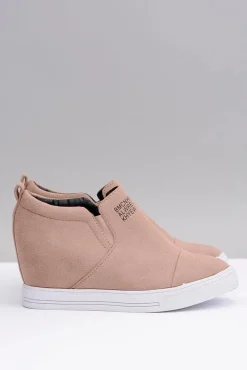 Boto Sneakersy Damskie*Damskie Snekersy Trampki Lu Boo Wsuwane Beżowe Kaori