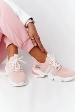 Clearance GOE Damskie Sportowe Buty HH2N4019 Różowe