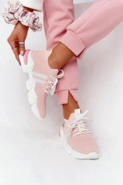 Clearance GOE Damskie Sportowe Buty HH2N4019 Różowe