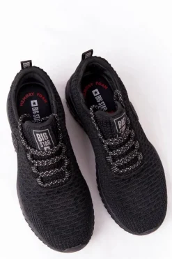 Damskie Big Star Shoes Damskie Sportowe Buty Memory Foam Big Star HH274298 Czarne