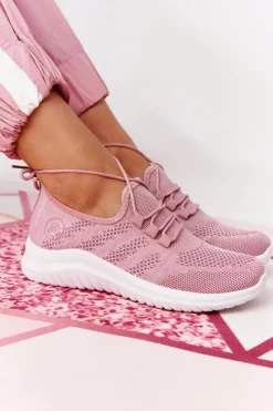 Boto Trampki Damskie Slip-On|Buty Sportowe Na Platformie*Damskie Sportowe Buty Różowe Workout