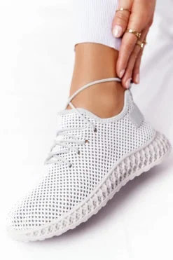 Boto Trampki Damskie Slip-On*Damskie Sportowe Buty Slip-on Szare Run Away