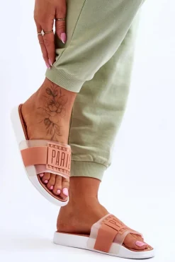 Boto Klapki Sportowe|Klapki Damskie Klasyczne*Damskie Sportowe Klapki Nude Sunrise