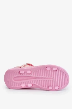 Big Star Shoes Sandały Big Star|Sandały Płaskie*Damskie Sportowe Sandały Big Star LL274729 Różowe Różowy