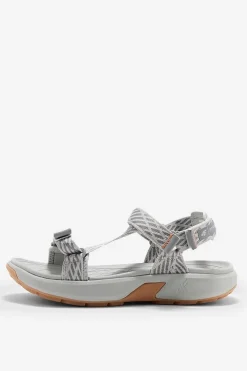 Damskie 4F Damskie Sportowe Sandały RSS2SANF049-26S Jasnoszare