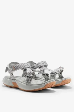 Damskie 4F Damskie Sportowe Sandały RSS2SANF049-26S Jasnoszare
