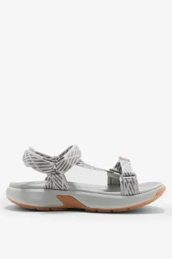 Damskie 4F Damskie Sportowe Sandały RSS2SANF049-26S Jasnoszare
