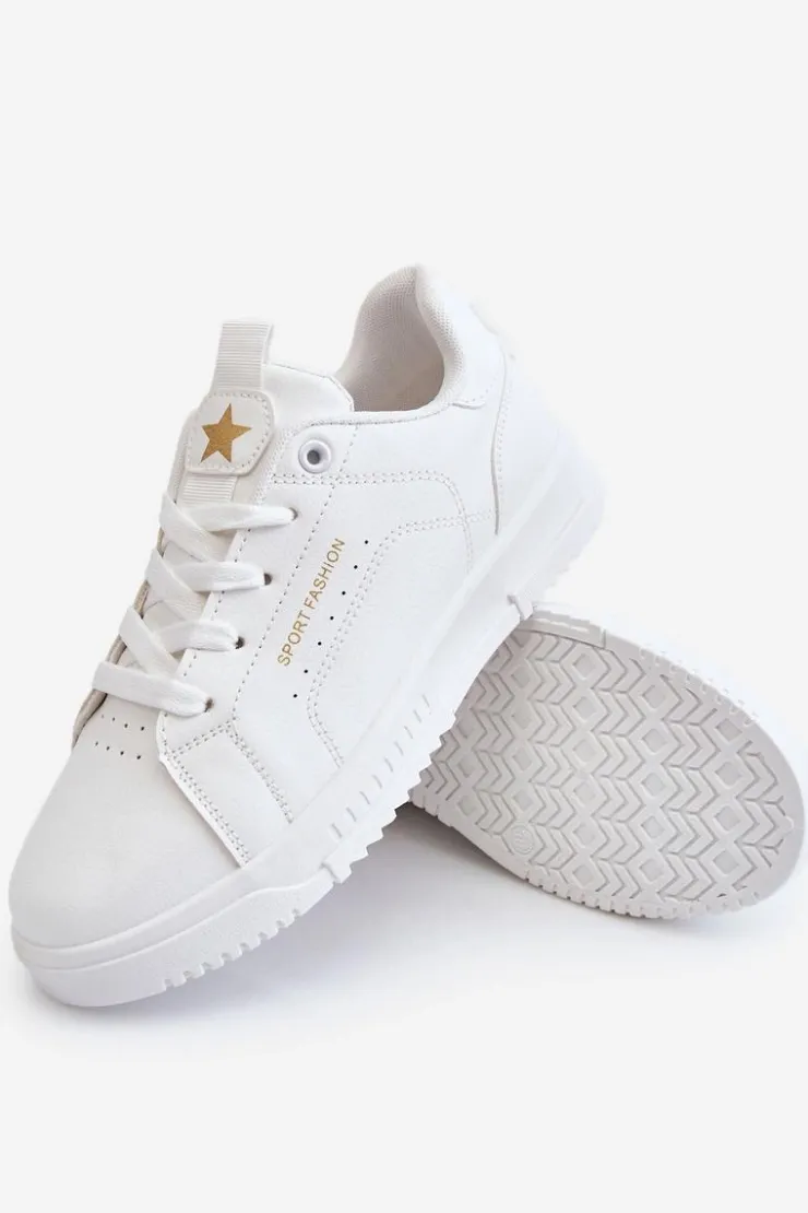 Boto Buty Sportowe Na Platformie|Sneakersy Damskie*Damskie Sznurowane Buty Sportowe Białe Mikaela