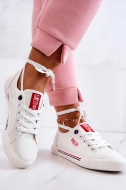 New Big Star Shoes Damskie Tenisówki BIG STAR HH274059 Białe