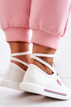 New Big Star Shoes Damskie Tenisówki BIG STAR HH274059 Białe