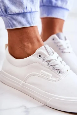 Damskie Big Star Shoes Damskie Tenisówki BIG STAR FF274168 Białe