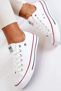 Discount Lee Cooper Damskie Trampki LCW-22-31-0875L Białe