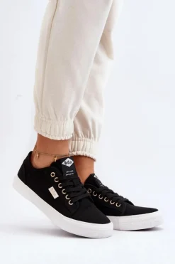 Lee Cooper Trampki Damskie Niskie*Damskie Trampki LCW-24-31-2202 Czarne