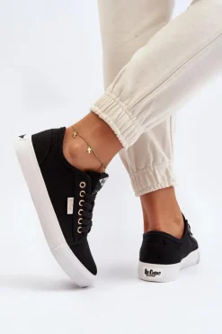 Lee Cooper Trampki Damskie Niskie*Damskie Trampki LCW-24-31-2202 Czarne