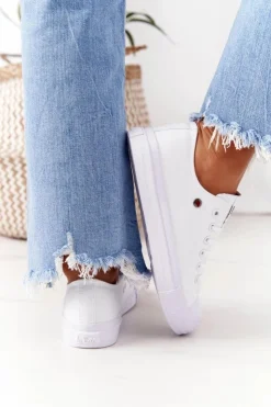 Damskie Lee Cooper Damskie Trampki LCW-21-31-0082L Białe