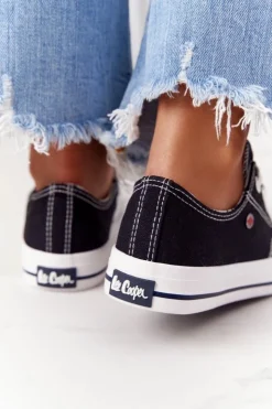 Lee Cooper Trampki Damskie Niskie*Damskie Trampki LCW-21-31-0097L Czarne