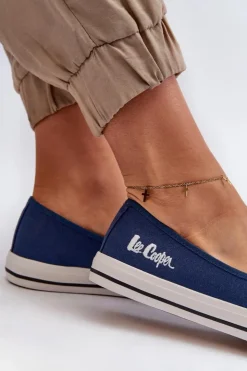 Lee Cooper Trampki Damskie Niskie*Damskie Trampki Tenisówki LCW-23-31-1789L Granatowe