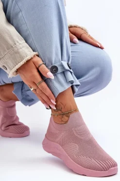 Damskie Boto Damskie Wsuwane Buty Sportowe Różowe Claris