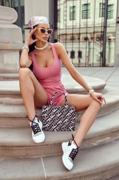 Boto Buty Sportowe Na Platformie|Sneakersy Damskie*Damskie Wsuwane Sportowe Buty Sneakersy Białe Klayra Biały