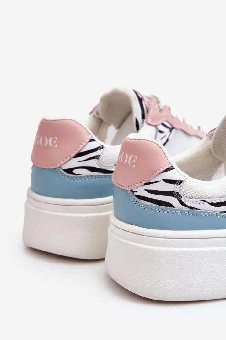 GOE Sneakersy Damskie*Damskie Wygodne Buty Sportowe LL2N4053 Multikolor