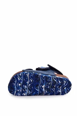 Damskie Big Star Shoes Dziecięce Sandałki Big Star JJ374117 Granatowe