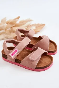 Big Star Shoes Dziewczęce|Sandały Big Star*Dziecięce Sandałki Big Star JJ374121 Różowe