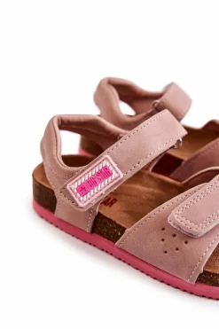 Big Star Shoes Dziewczęce|Sandały Big Star*Dziecięce Sandałki Big Star JJ374121 Różowe