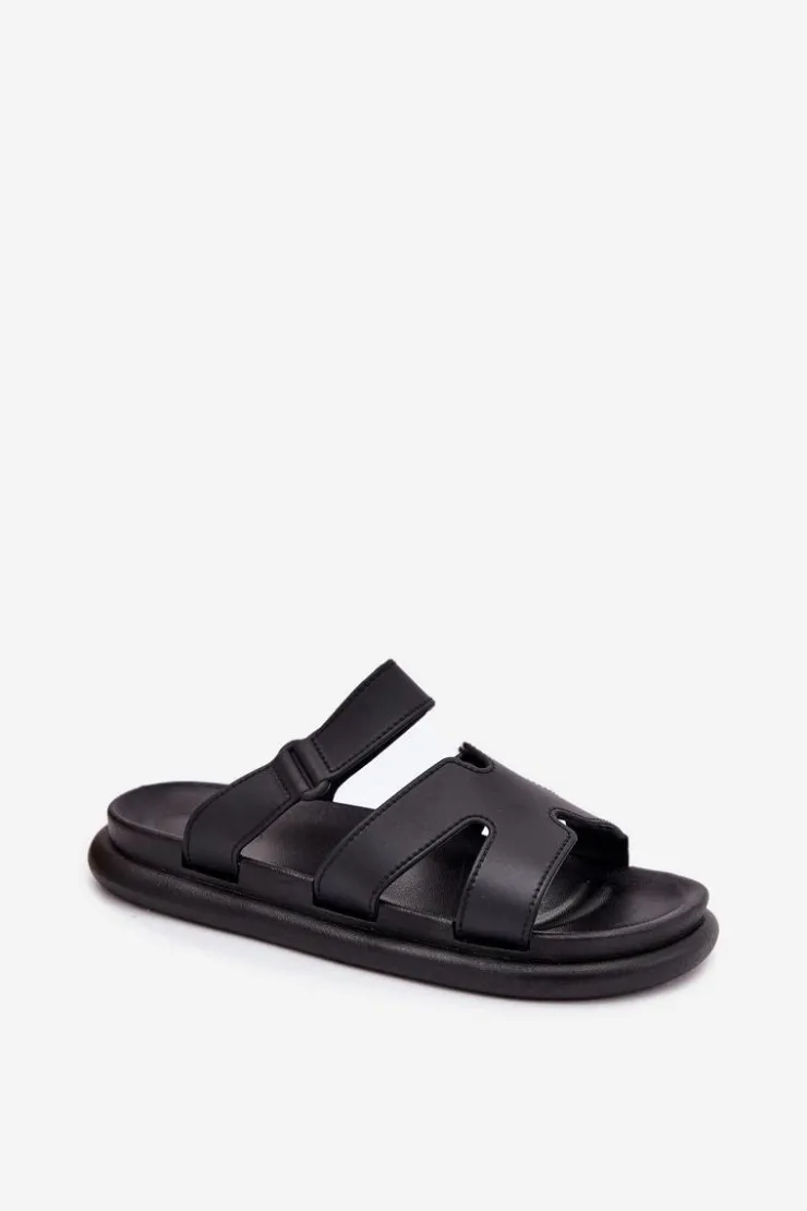 Boto Klapki Na Platformie|Klapki Damskie Klasyczne*Gumowe Klapki Damskie Z Paskiem Czarne Tavirae